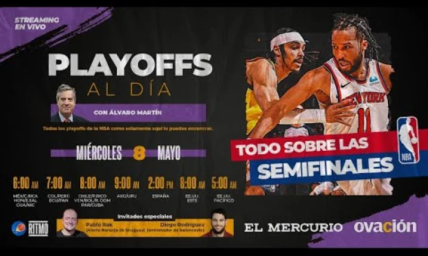 PLAYOFFS AL DÍA #23 🏀 | ÁLVARO MARTÍN,  COACH RODRÍGUEZ Y PABLO RAK | MIÉ 8.MAY.24 | Ritmo NBA