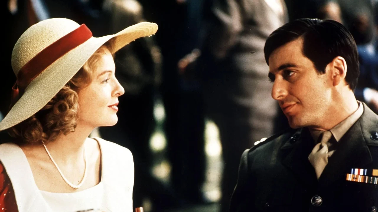 Diane Keaton y Al Pacino en