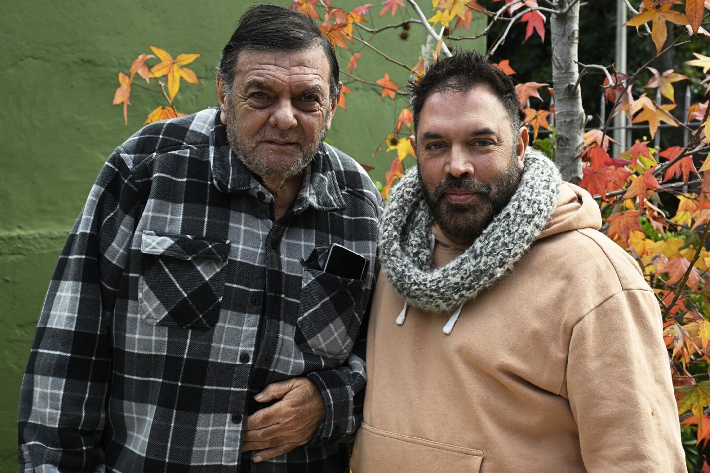 José "Gato" Morgade y su hijo Gabriel, fundador y actual director de La Reina de la Teja respectivamente.