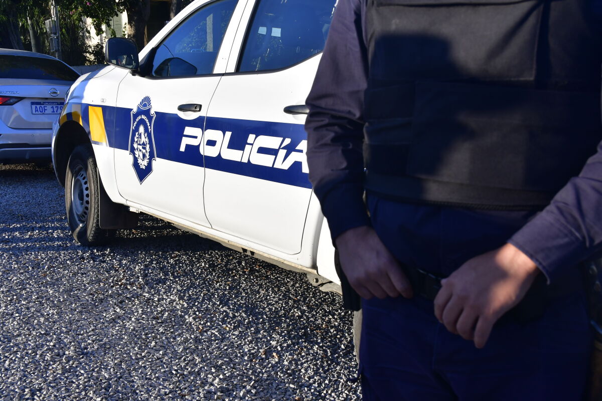 Operativo policial.