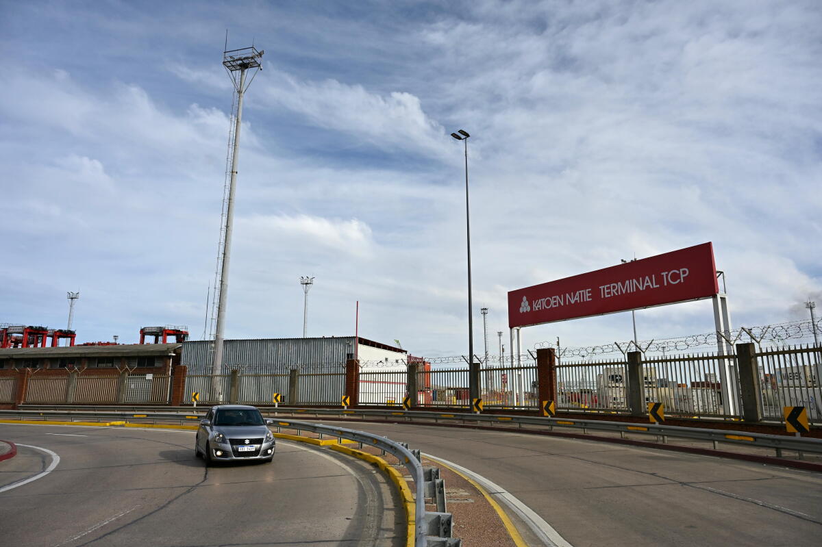Terminal Cuenca del Plata mientras transcurre un paro del sindicato este sábado 4 de julio de 2026.