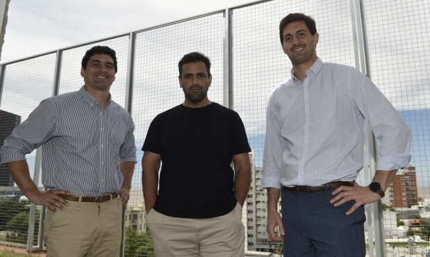 Mateo Fernández, Agustín Fiorito y Joaquín Fernández de SITU Desarrollos Inmobiliarios.