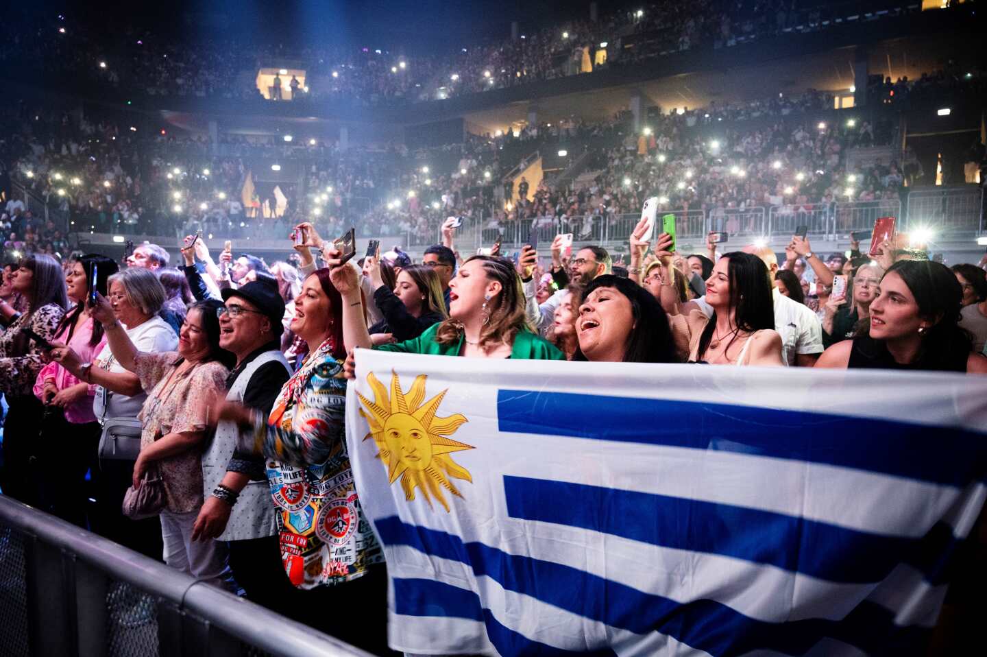 Público en un recital.