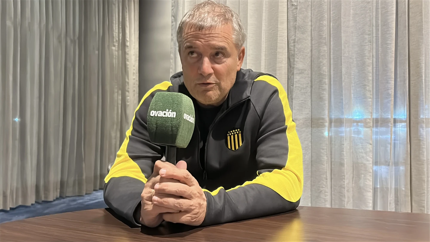 Diego Aguirre en entrevista con Ovación en Bogotá.