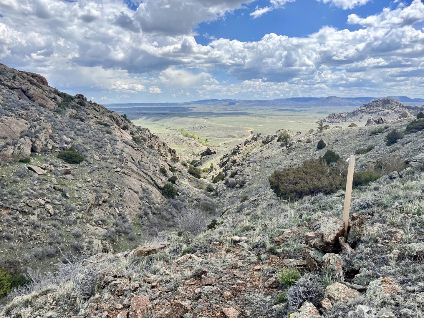 Excavación de tierras raras en Wyoming, Estados Unidos.