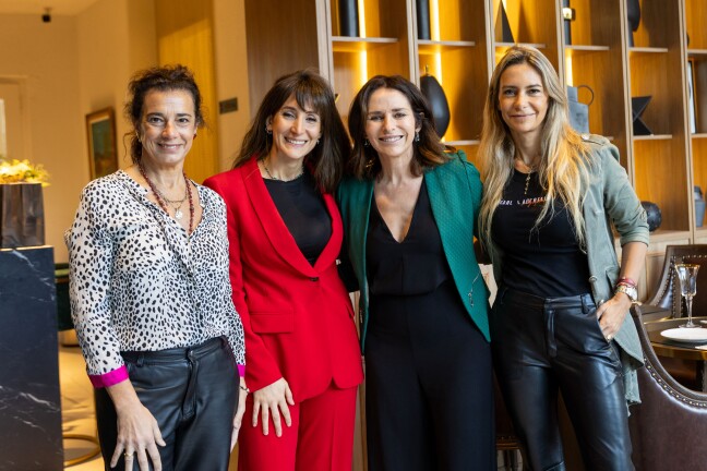 Carina Martínez, Leticia Copiz, Luciana Lasus y Natalia Copiz