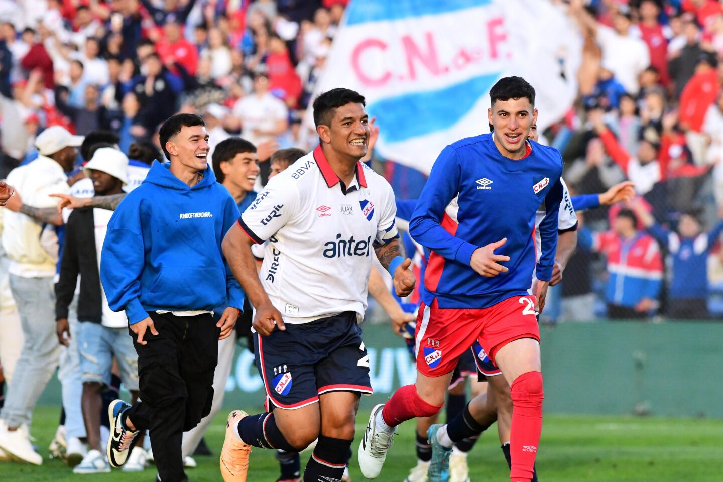 Diego Polenta, capitán de Nacional.