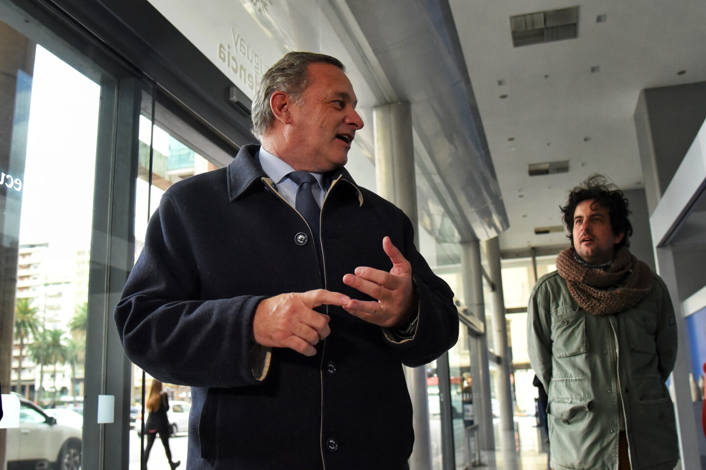 Álvaro Delgado, candidato por el Partido Nacional.