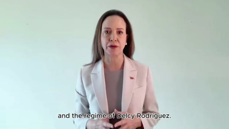María Corina Machado sobre el acuerdo petrolero entre EE.UU. y Venezuela