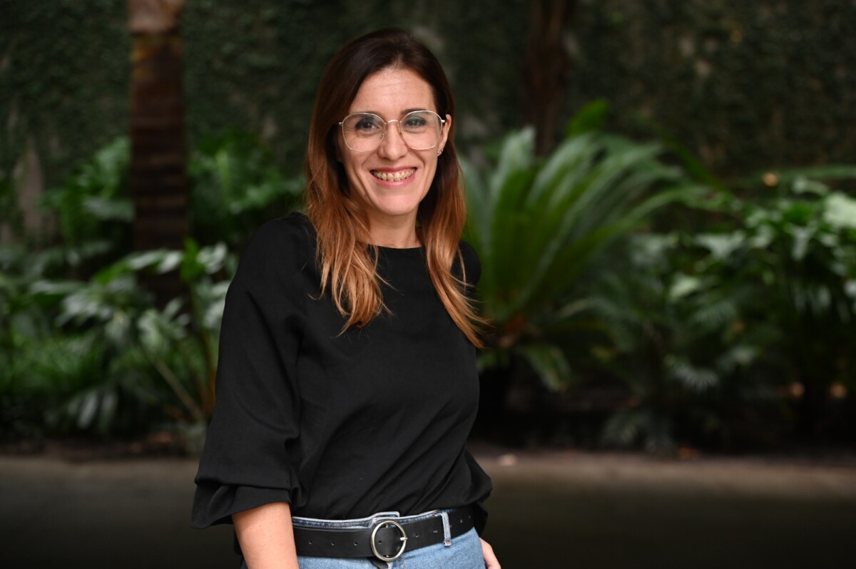 La periodista Paula Scorza.