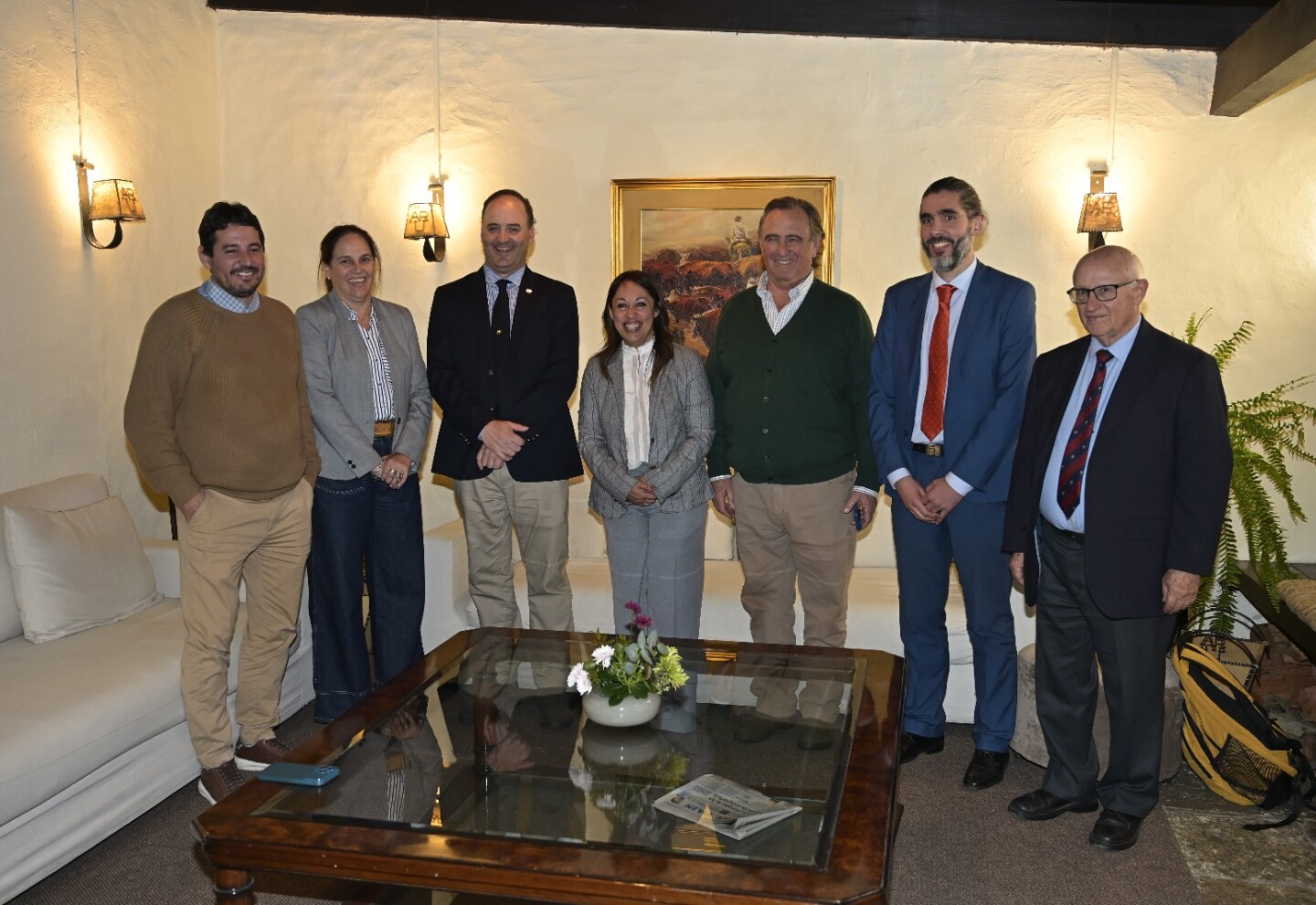 Reunión entre Ministerio de Industria y Asociación Rural.