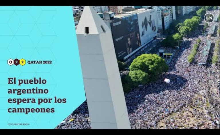 EN VIVO | Los festejos de la selección argentina en el Obelisco y en la Ciudad de Buenos Aires