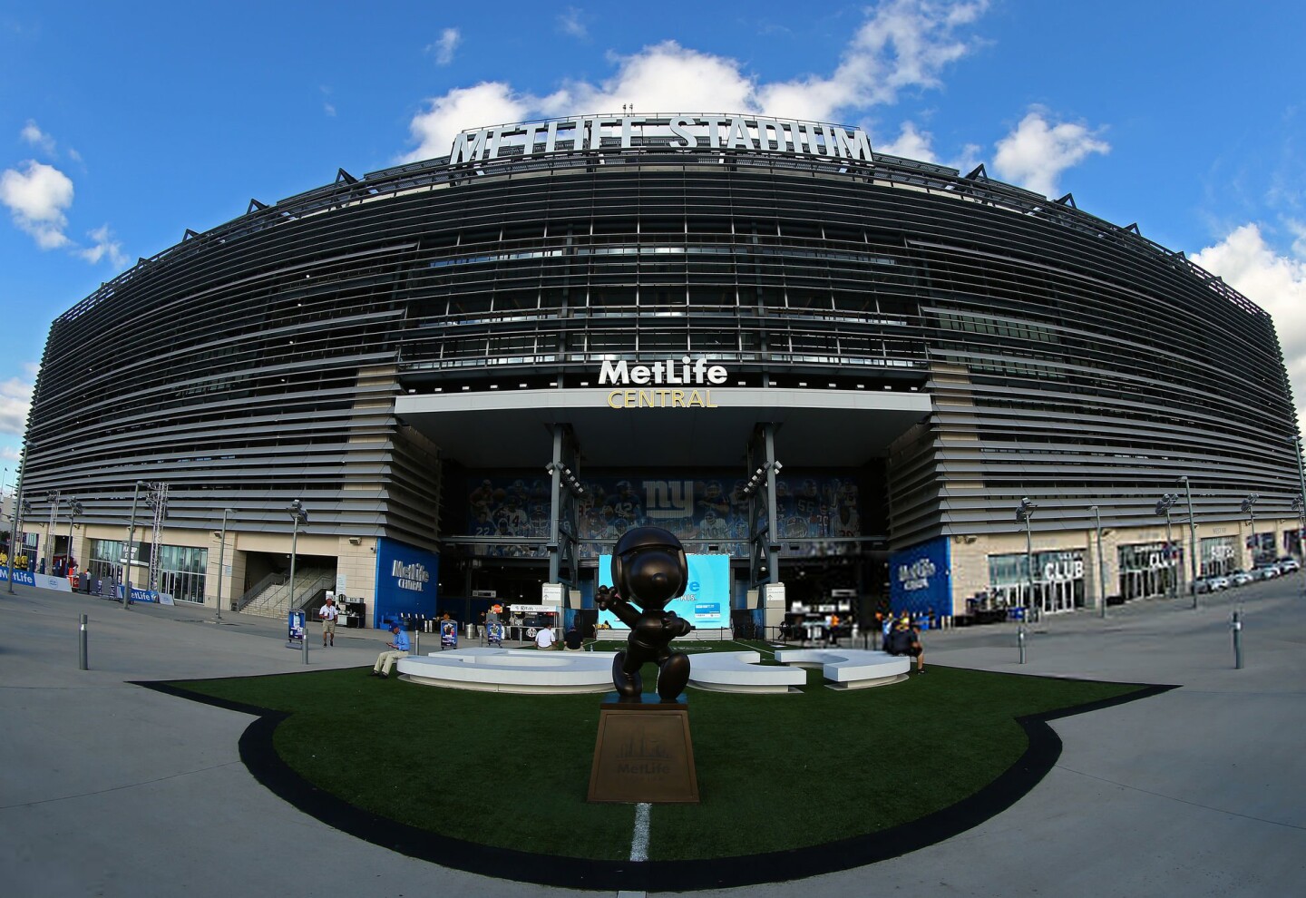 El Metlife Stadium de East Rutherford, New Jersey, donde Uruguay enfrentará a Bolivia en la Copa América.