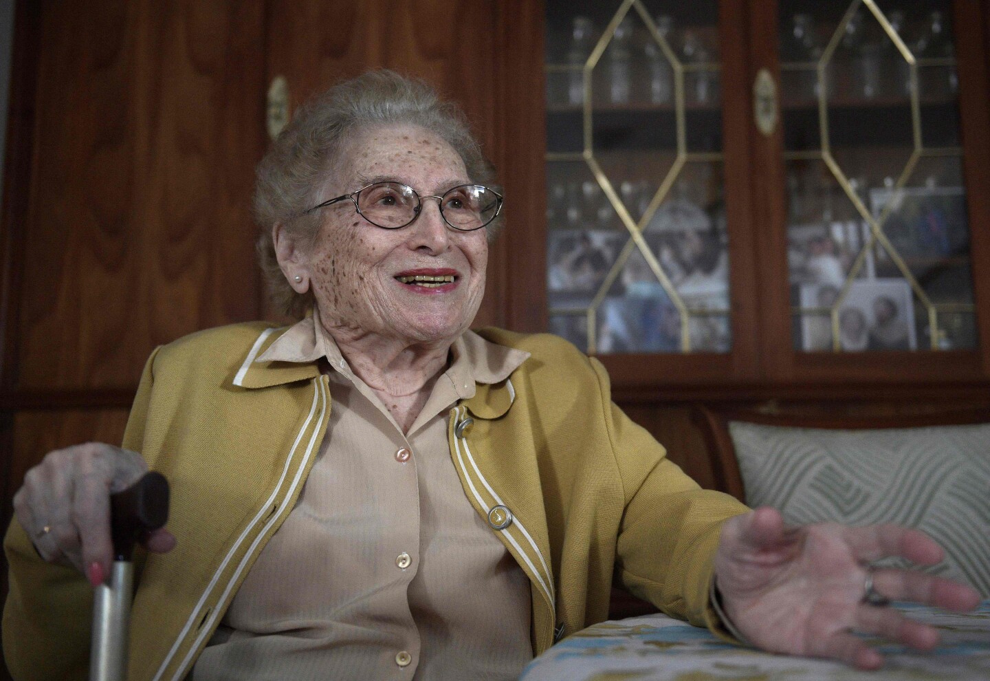 Rosa Roisinblit, quien fue vicepresidenta histórica de Abuelas de Plaza de Mayo
