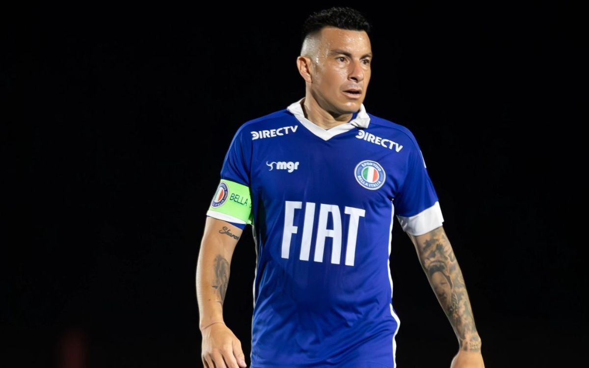 Jorge "Japo" Rodríguez, capitán del Sportivo Bella Italia.