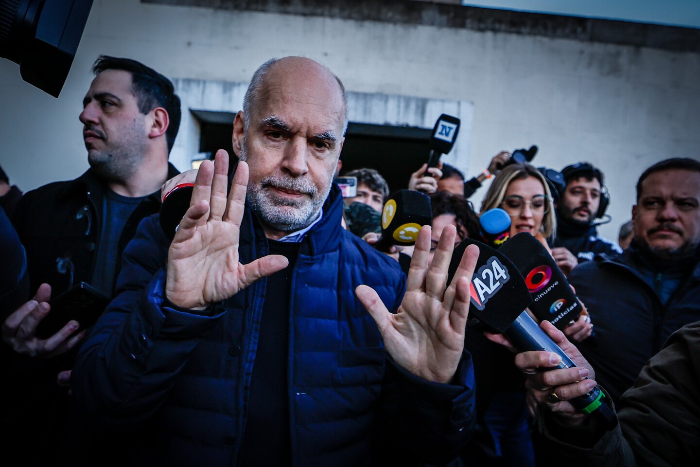 El jefe del gobierno de la ciudad de Buenos Aires, Horacio Rodríguez Larreta
