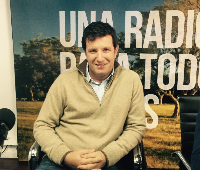 Miguel Viganó, presidente de la Sociedad de Criadores de Senepol.