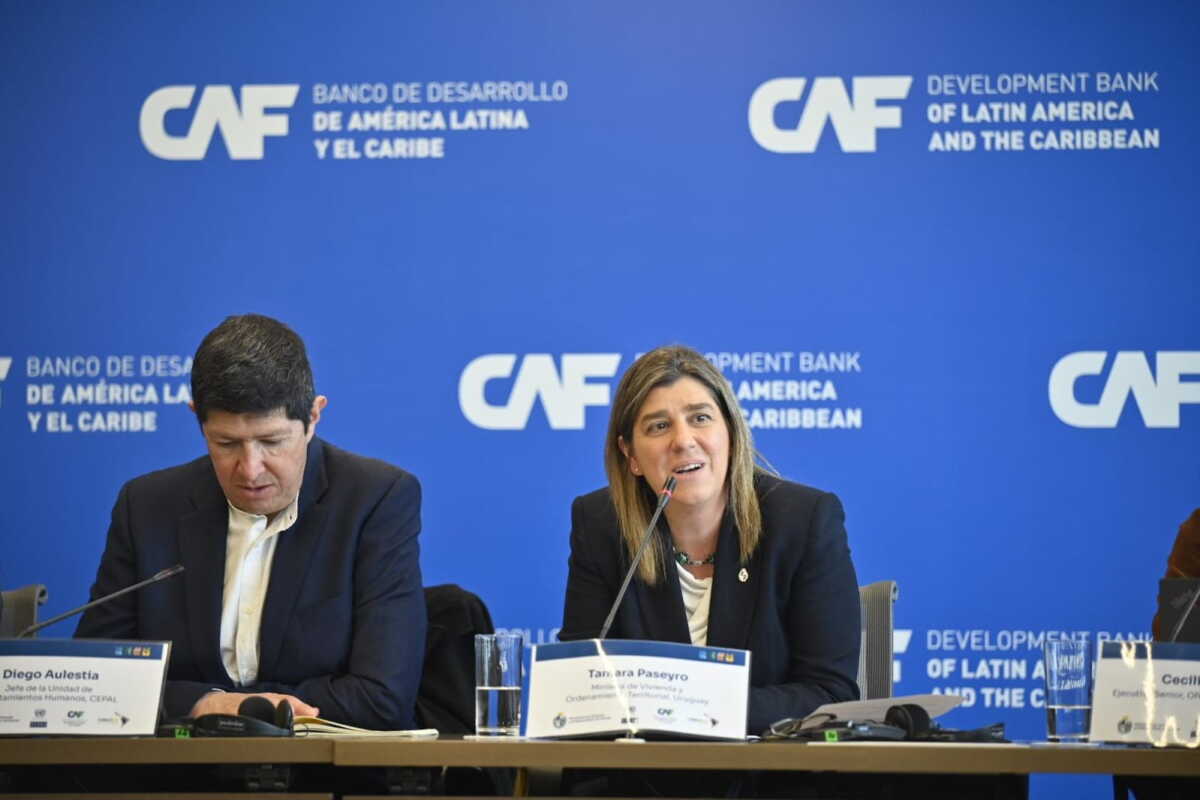 Paseyro: "La política de vivienda no puede pensarse solo exclusivamente en la construcción de casas"