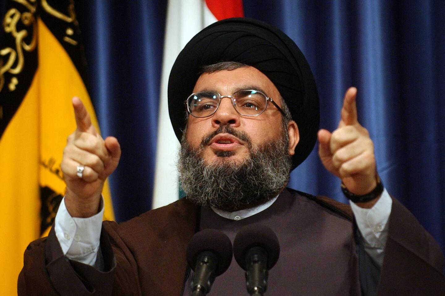 Hasán Nasralá, jefe de Hezbolá que murió en un ataque de Israel.
