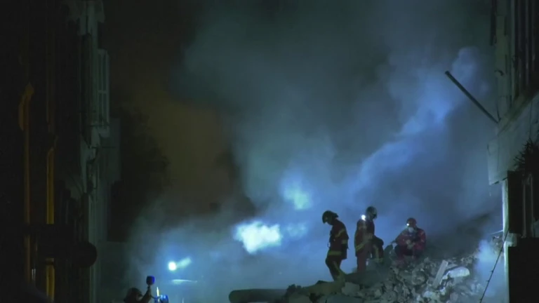 Edificio Se Derrumba En Marsella Y Deja Al Menos Cinco Heridos