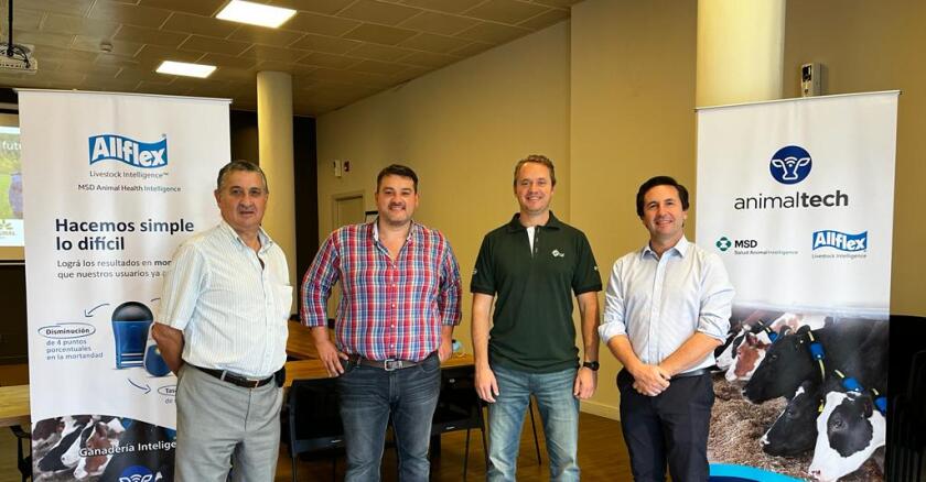 Hugo Durán, Gonzalo Tacain, Patricio Bo y Diego Mora hicieron presentación