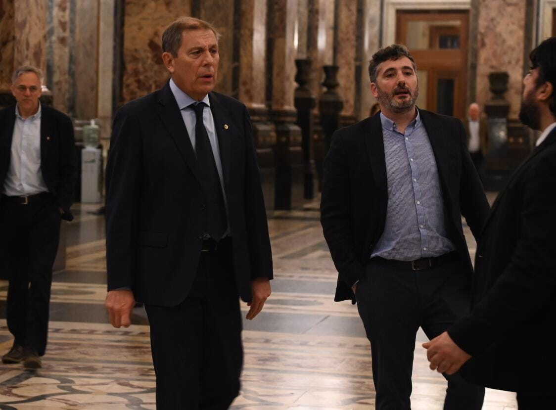 Gabriel Oddone en el Parlamento