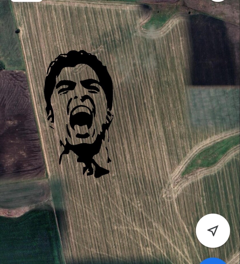 Luis Suárez en el campo uruguayo