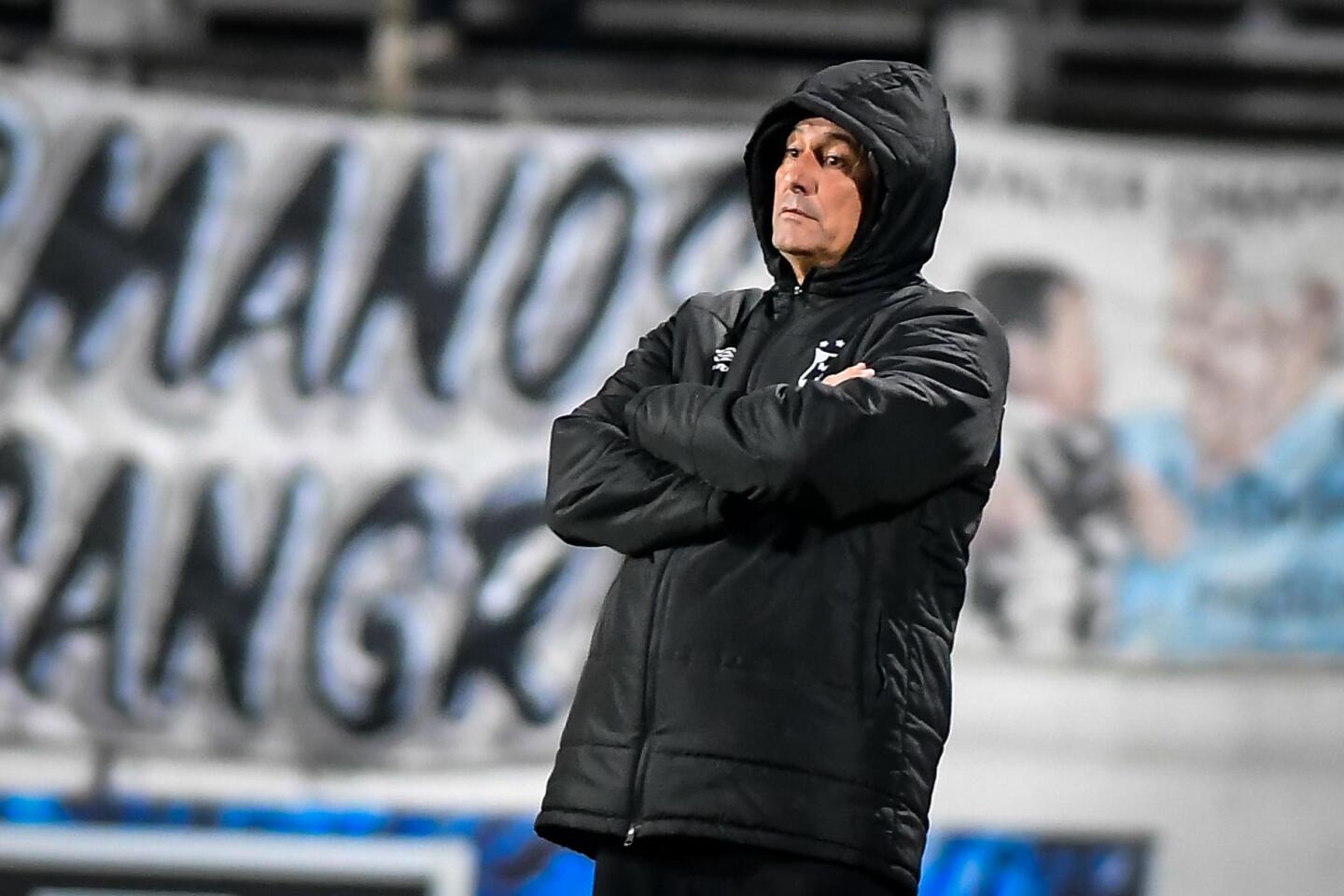 Alejandro Apud, DT de Wanderers.