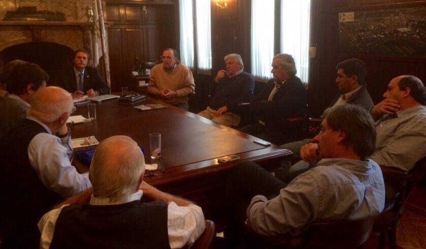 Sesión de la directiva de la Asociación Rural del Uruguay