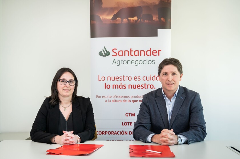 Ana Laura Cardozo, de Proleco y Pieter Boutmy de Santander.