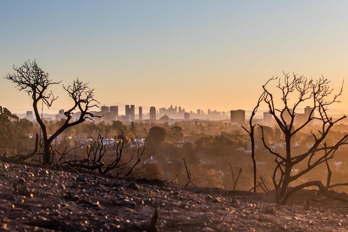 Poderosos vientos alimentan múltiples incendios en el área de Los Ángeles