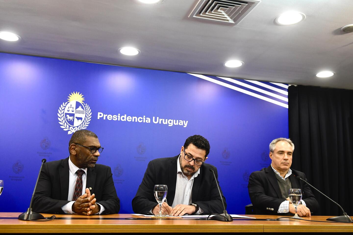 Edgardo Ortuño, Alejandro Sánchez y Alejandro Ruibal