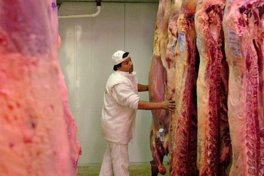 carne, frigorífico