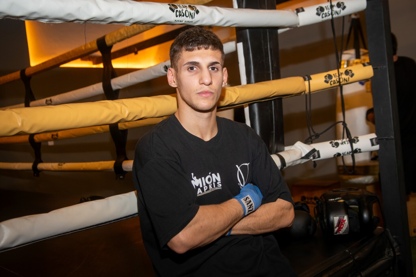 El boxeador uruguayo Silvestre