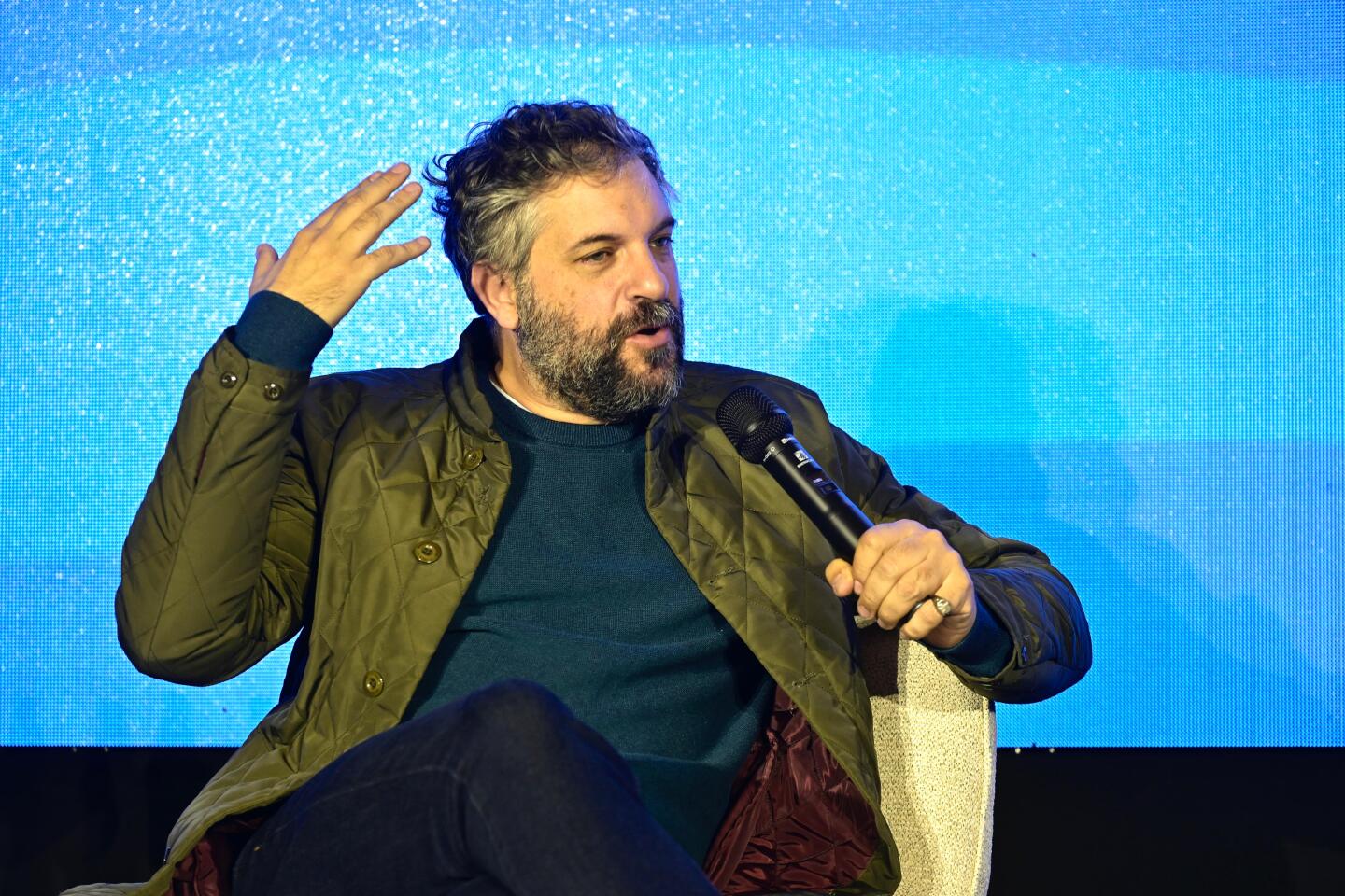 Gabriel Calderón en el evento Bicentenario de El País.
