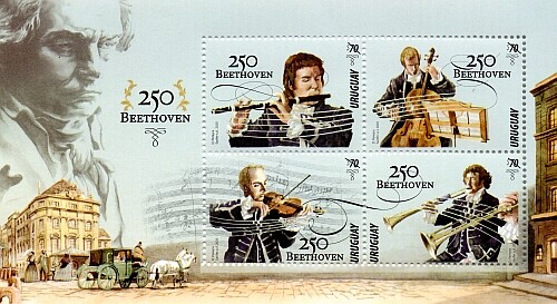Sello premiado: 250 años de Beethoven