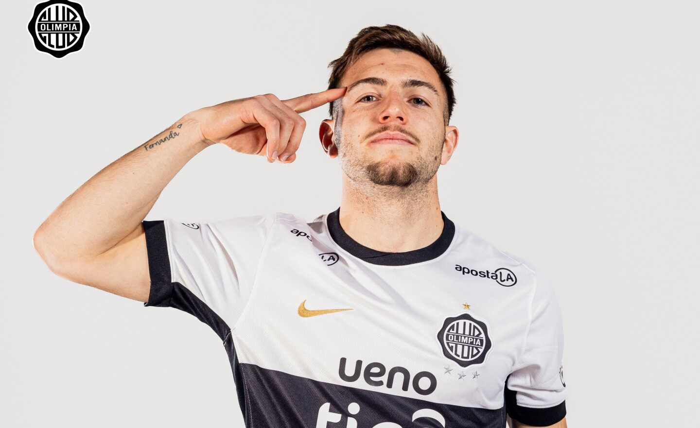 Faustino Barone en Olimpia de Paraguay.