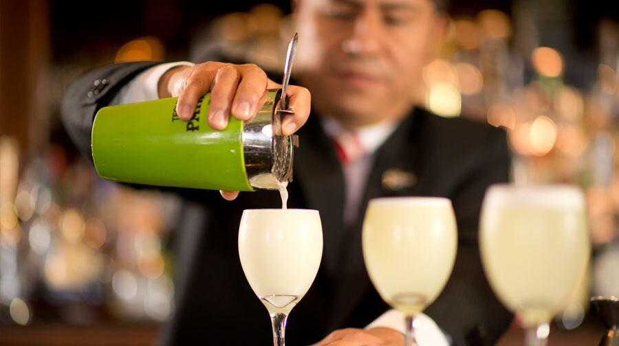 Preparación del pisco