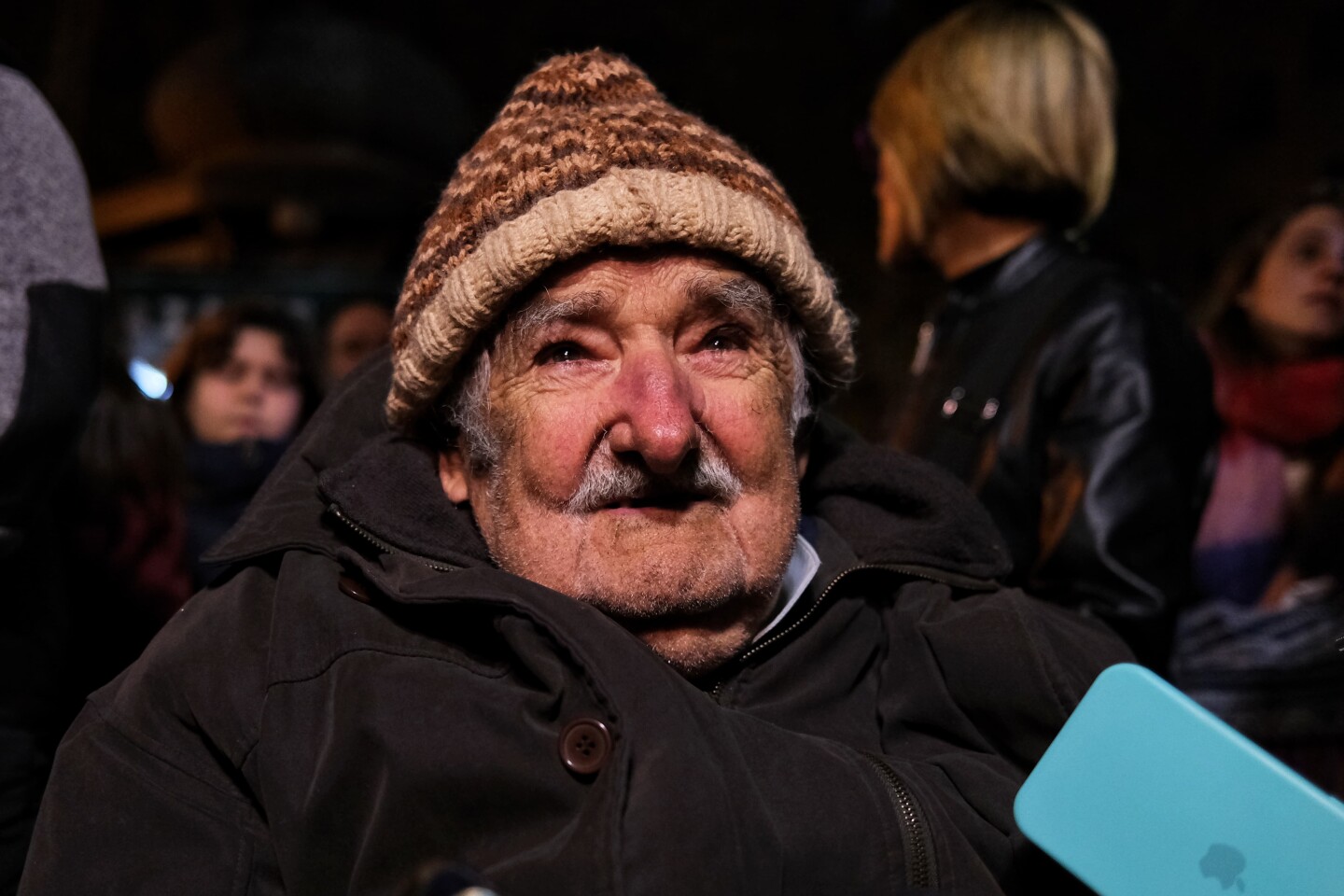 Expresidente José Mujica en Marcha del Silencio 2024.