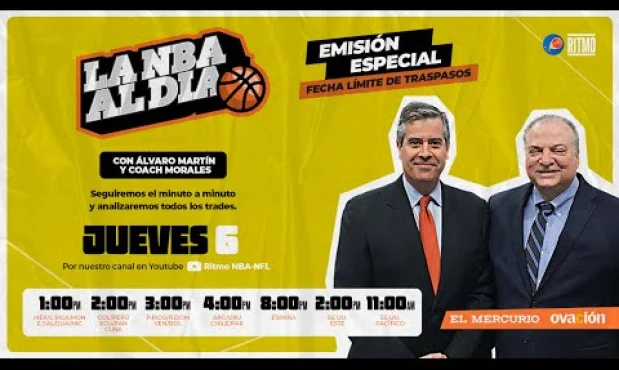 Ritmo NBA | Fecha límite de traspasos con Álvaro Martín y el Coach Carlos Morales