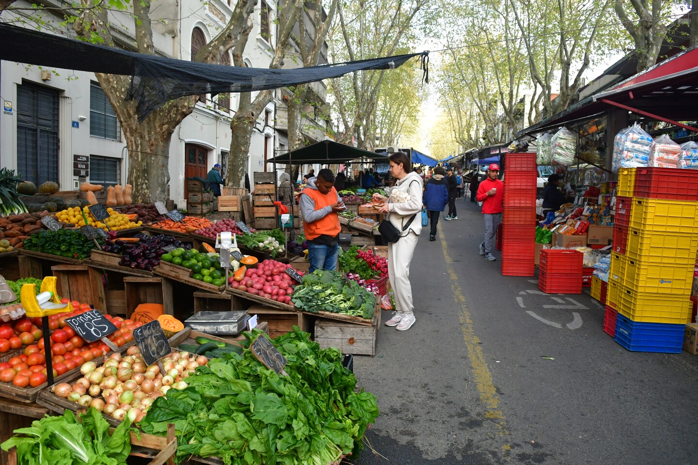 Ferias vecinales en Montevideo