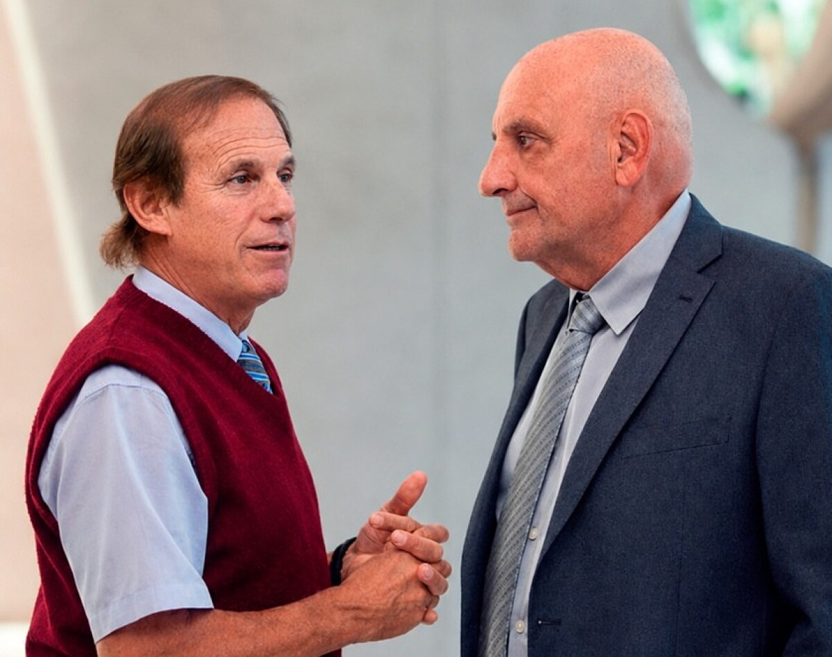 Jorge Seré y Puma Goity.