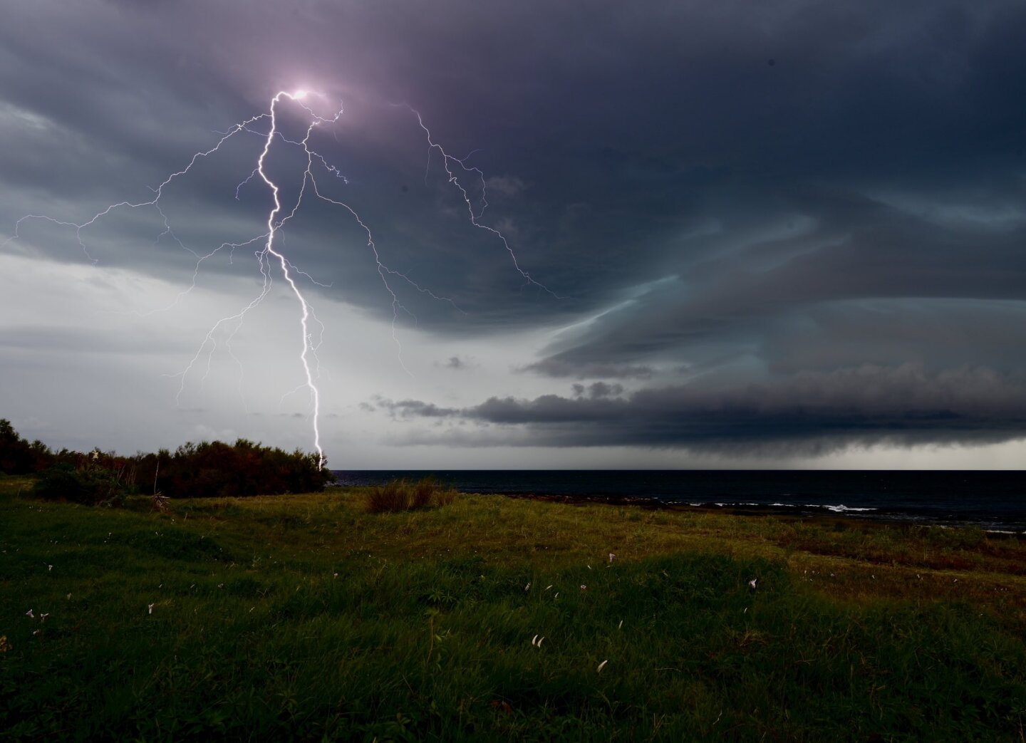 Tormenta fuerte en Piriápolis