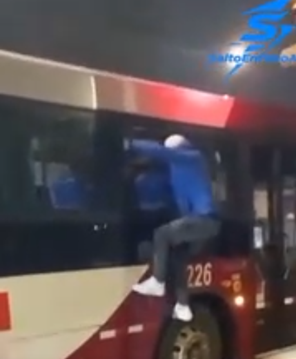 Hombre agredió a conductor de ómnibus de Copsa.
