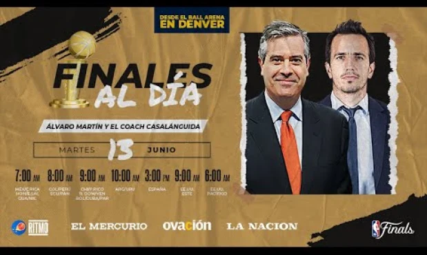 Ritmo NBA con Álvaro Martín y el Coach Nicolás Casalánguida