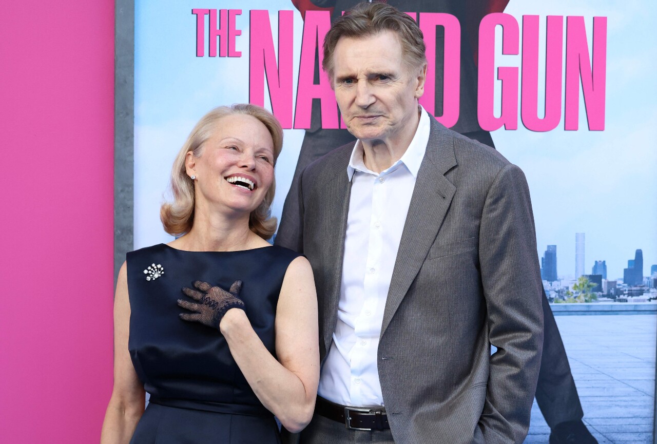 pamela anderson y liam neeson.