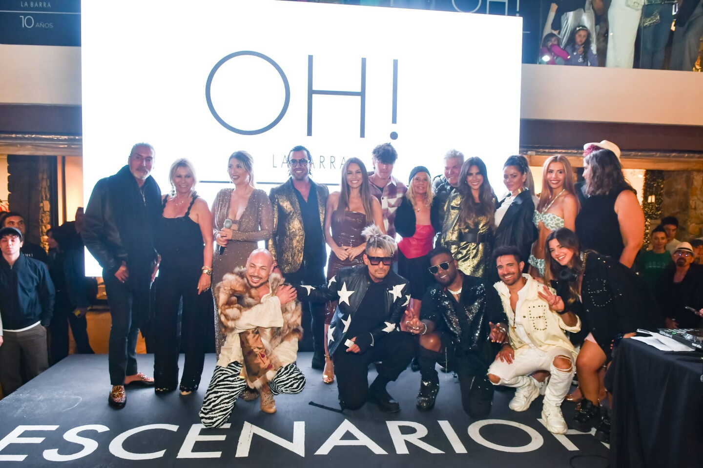 Todas las celebridades presentes en el desfile de Cristino en OH! La Barra