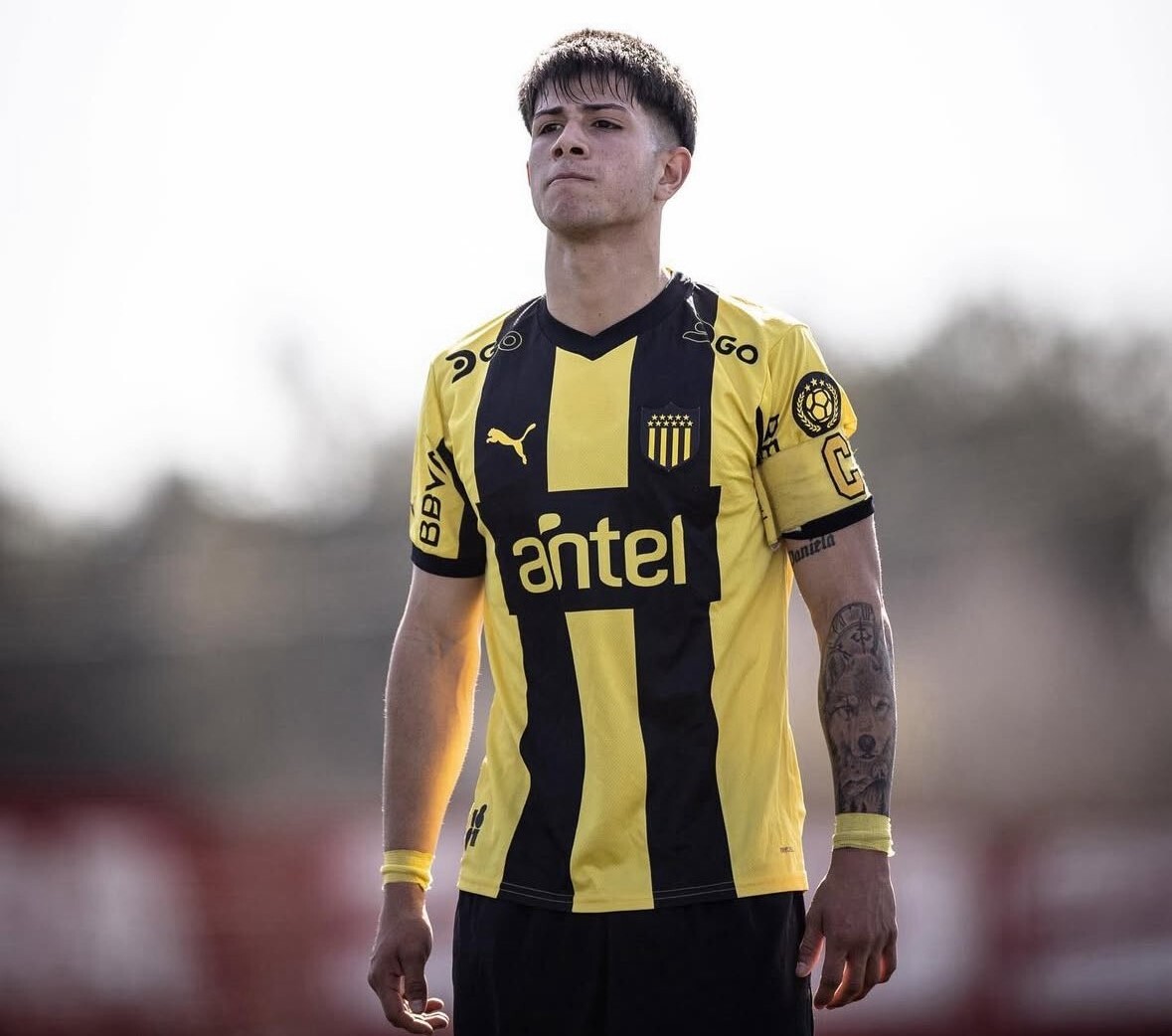 Julio Daguer, juvenil de Peñarol