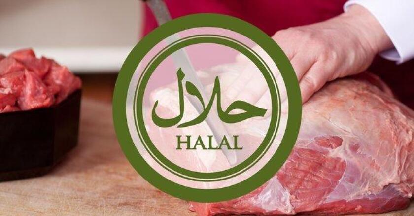 Carne bovina Halal.