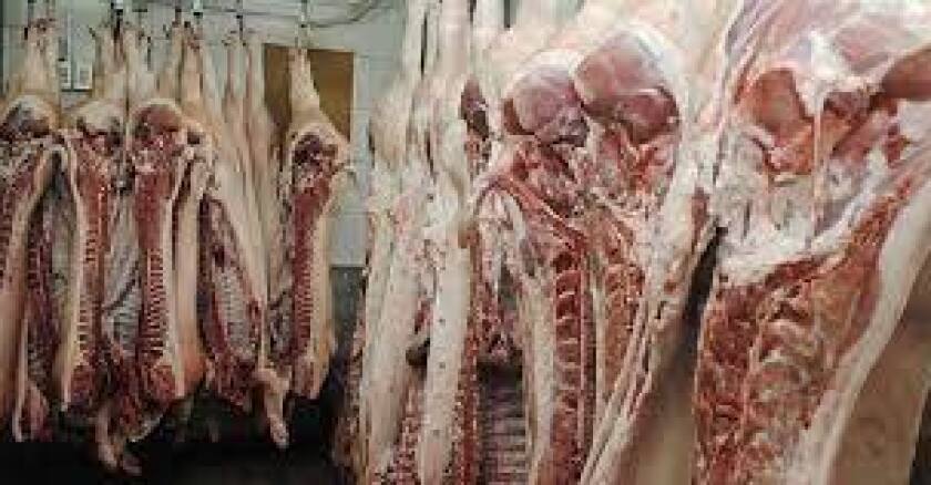 Carne suína.